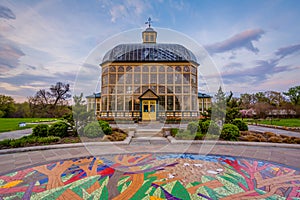 The Howard Peters Rawlings Conservatory at Druid Hill Park, Baltimore, Maryland
