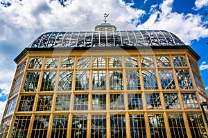 The Howard Peters Rawlings Conservatory in Druid Hill Park, Baltimore, Maryland.