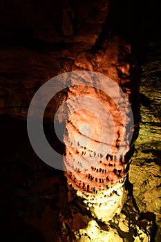 Howe Caverns in upstate New York