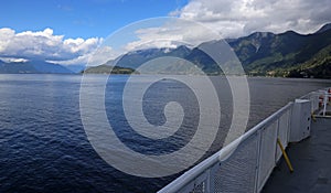 Howe Sound from a Ferry