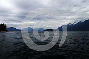 Howe Sound - with Horseshoe Bay lighthouse