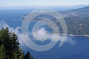 Howe Sound and sunshine coast