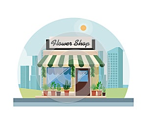 Hower shop store