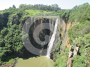 Howick falls in the small town of Howick KwaZulu-Natal South Africa