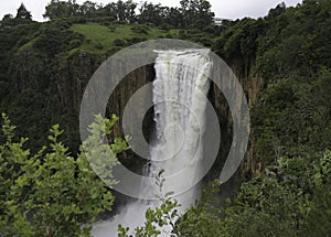 Howick falls waterfall on Umgeni river in Kzn midlands