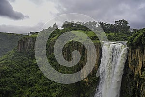 Howick falls waterfall on Umgeni river in Kzn midlands