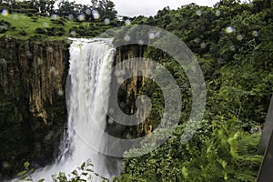 Howick falls waterfall on Umgeni river in Kzn midlands