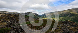 Blue skies over Seat Sandal