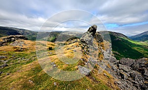 The summit of Helm Crag