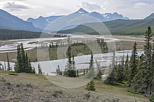 Howse River in Banff National Park