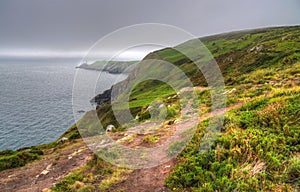 Howth Cliff Walk outside of Dublin, Ireland