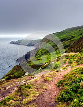 Howth Cliff Walk outside of Dublin, Ireland