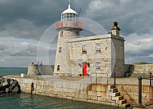 Howth Harbour Lighthouse.