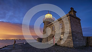 Howth Lighthouse, Howth. Dublin sunset
