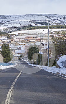 Hoyos del Espino overview, Avila, Castile and Leon, Spain photo