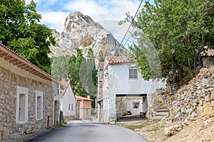 Hoyos del Tozo. Small town in northern Spain, Burgos, Castilla y Leon photo