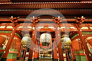 Hozo-mon Gate at Senso-ji temple