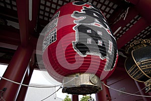 Hozomon Gate at Sensoji Asakusa Temple.