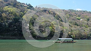 Hozugawa River, near Arashiyama, Kyoto, Japan