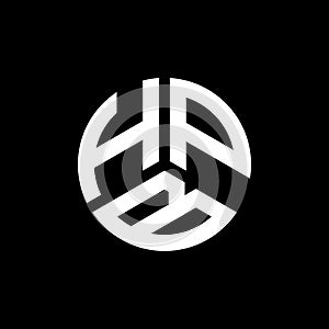 HPB letter logo design on white background. HPB creative initials letter logo concept. HPB letter design