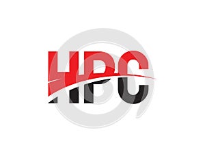 HPC Letter Initial Logo Design Vector Illustration