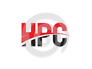 HPC Letter Initial Logo Design Vector Illustration photo