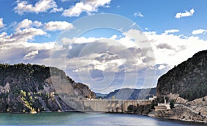 HPP. Hydroelectric dam in Valencia