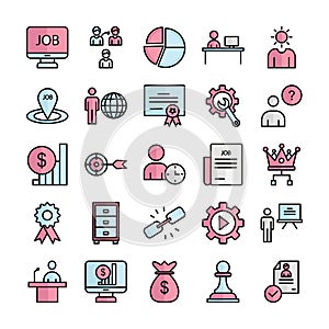 HR Managementvector icon which can be easily modified or edits pack every single vector icon which can be easily modified or edit