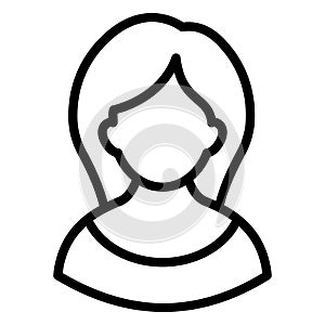 HR Manager Isolated Vector icon which can easily modify or edit