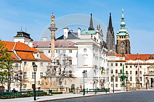 Hradcany Square in Prague