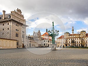Hradcany Square, Schwarzenberg Palace, Prague