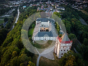 Hradec nad Moravici Castle in Opavia region in Czech republic