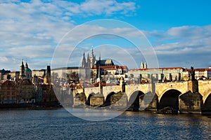 hradschin castle, charles bridge, prague