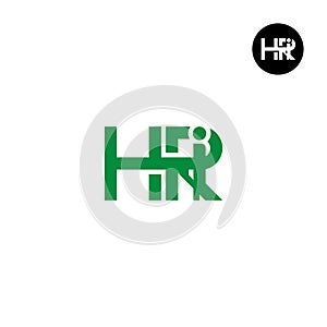 HRI Logo Letter Monogram Design