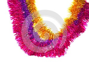 Hristmas-tree tinsel photo