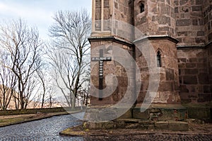 Hronsky Benadik church and monastery