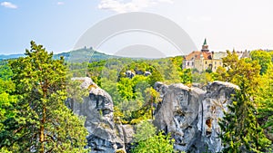 Hruba Skala and Trosky in Bohemian Paradise