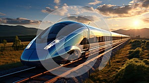 HS2 Train - High Speed 2 rail