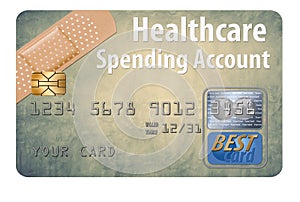 This is a HSA, health care spending account debit card.