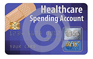 This is a HSA, health care spending account debit card.