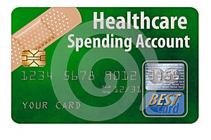 This is a HSA, health care spending account debit card.