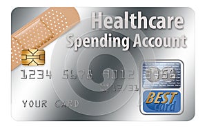 This is a HSA, health care spending account debit card.