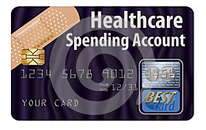 This is a HSA, health care spending account debit card.