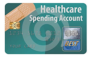 This is a HSA, health care spending account debit card.