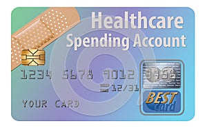 This is a HSA, health care spending account debit card.