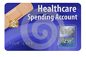 This is a HSA, health care spending account debit card.