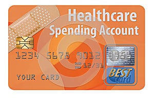 This is a HSA, health care spending account debit card.