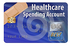 This is a HSA, health care spending account debit card.