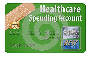 This is a HSA, health care spending account debit card.