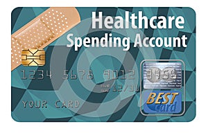 This is a HSA, health care spending account debit card.